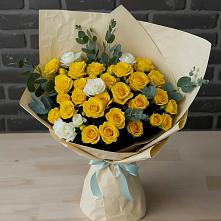 Букет цветов из:  Розы в Выдрино