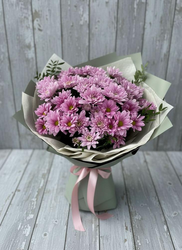 Букет цветов из: Хризантемы в Выдрино