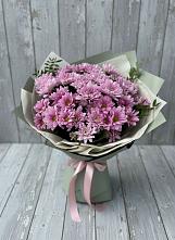 Букет цветов из:  Хризантемы в Выдрино