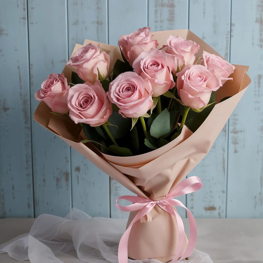 Букет цветов из: Розы в Выдрино