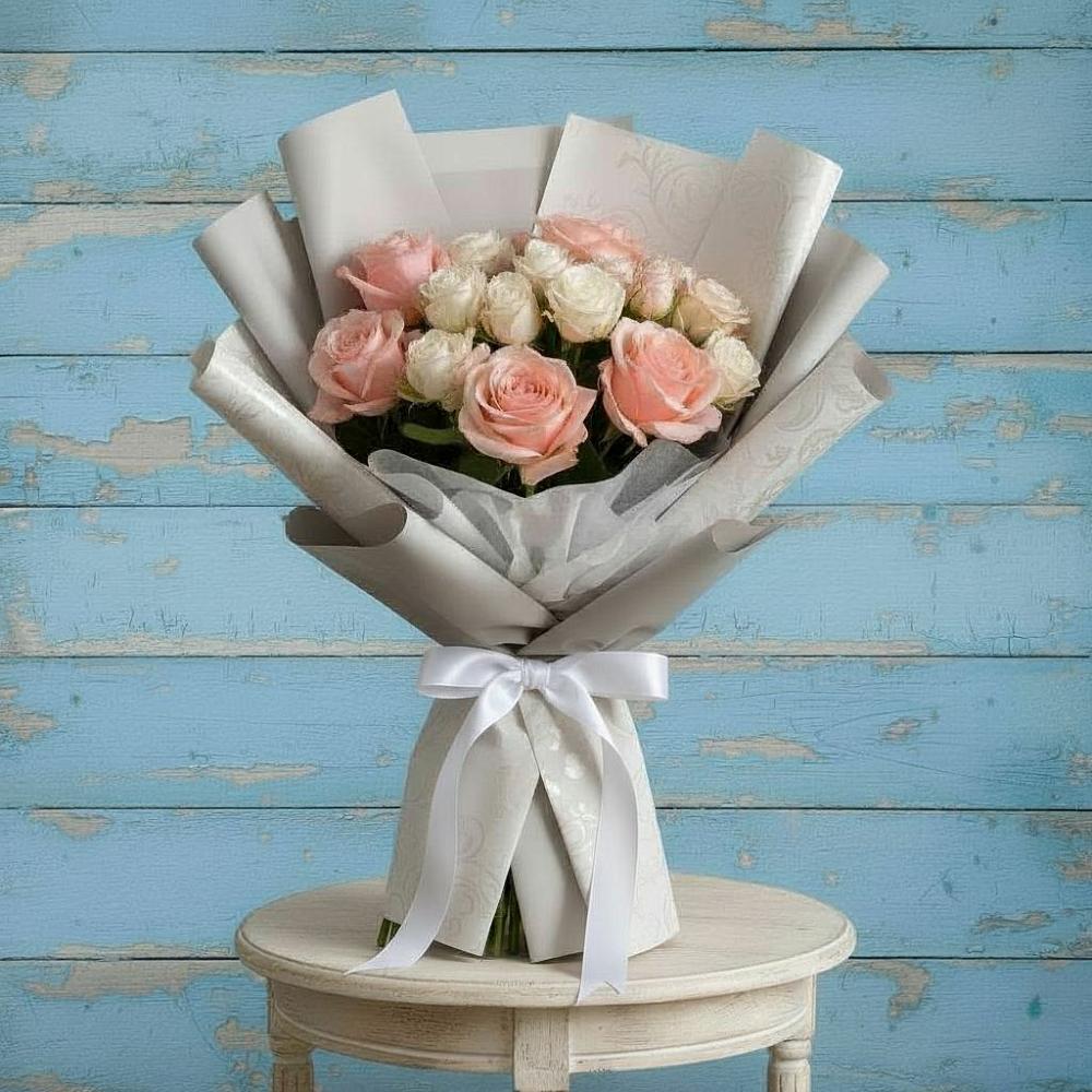 Букет цветов из: Розы в Выдрино