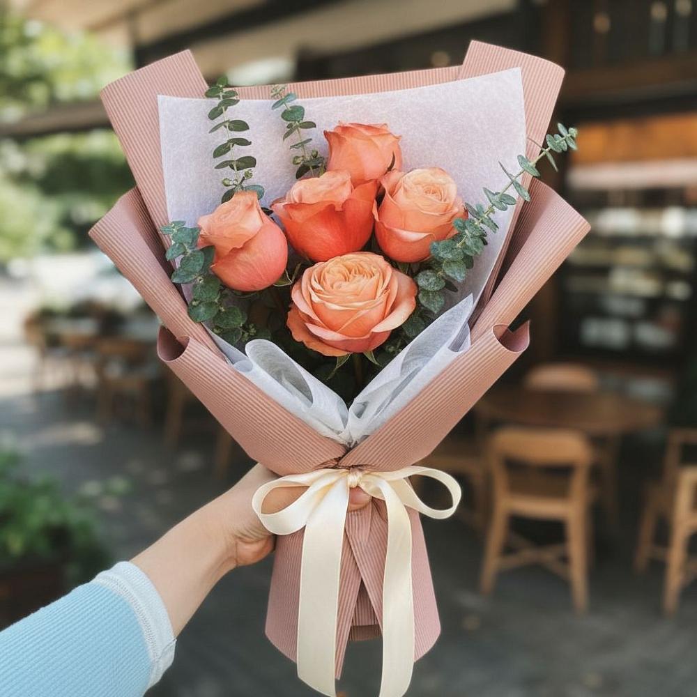 Букет цветов из: Розы в Выдрино