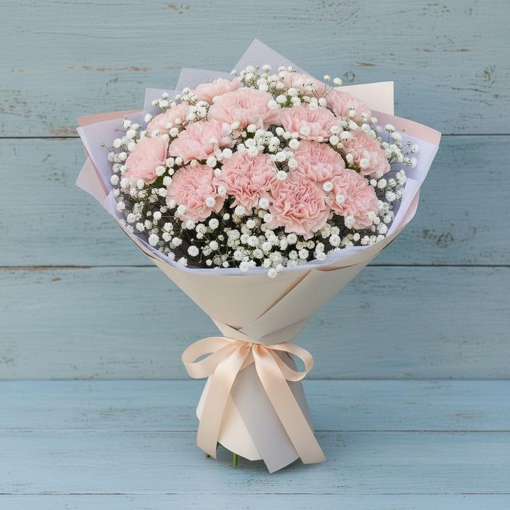 Букет цветов из: Гвоздики в Выдрино