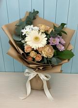 Букет цветов из:  Герберы и Хризантемы #REPLACE_PRED# Выдрино