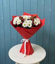 Букет цветов из:  Хризантемы в Выдрино