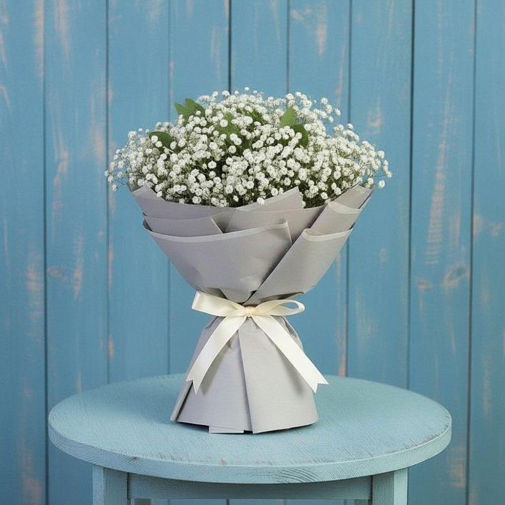 Букет цветов из: Гипсофила в Выдрино