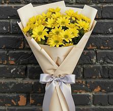 Букет цветов из:  Хризантемы в Выдрино