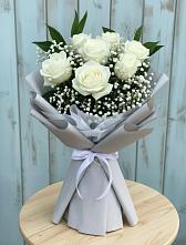 Букет цветов из:  Розы в Выдрино