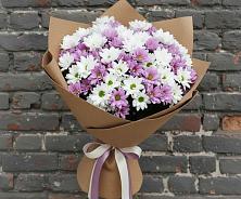 Букет цветов из:  Хризантемы в Выдрино