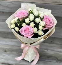 Букет цветов из:  Розы в Выдрино