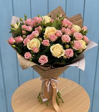 Букет цветов из:  Розы в Выдрино