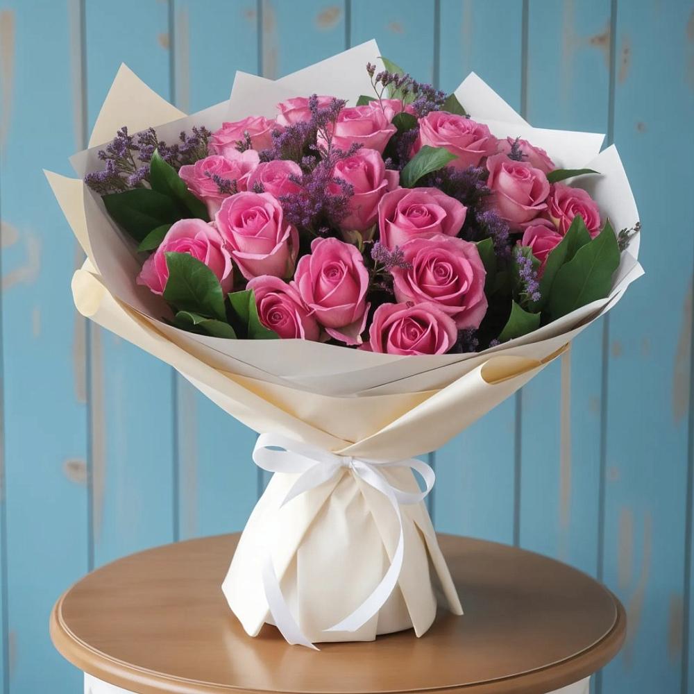 Букет цветов из: Розы в Выдрино