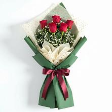 Букет цветов из:  Розы в Выдрино
