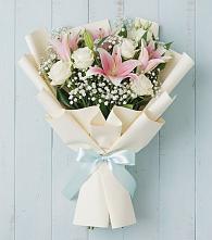 Букет цветов из:  Лилии в Выдрино