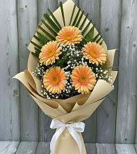 Букет цветов из:  Герберы в Выдрино
