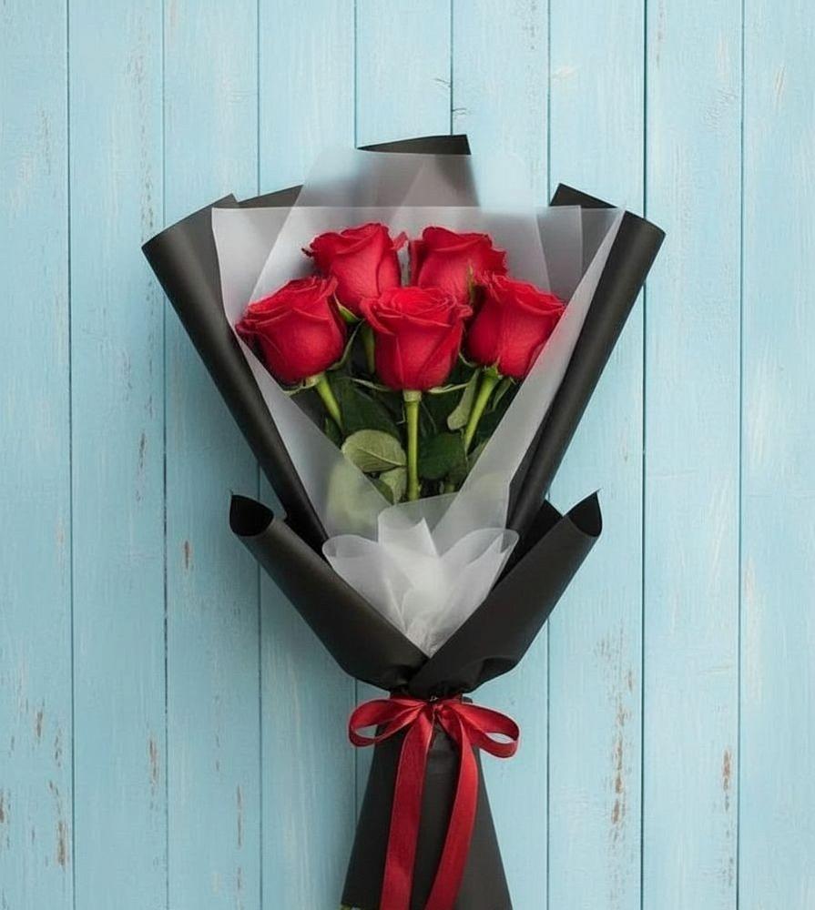 Букет цветов из: Розы в Выдрино