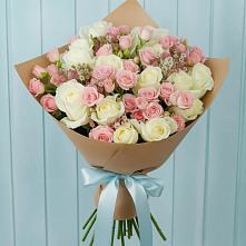 Букет цветов из:  Розы в Выдрино